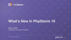 What's new in PHPStorm 10 (Official promo video)
